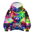 thumbnail image 3 of Toddler Boys Hoodies 3D Graphic Print Pullover For Kids Children Top Sweatshirts Casual Fashion Clothes Size 1-2T, 3 of 3