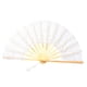 thumbnail image 2 of Abanico plegable de estilo europeo para mujer, elegante, estilo chino vintage, con encaje Blanco, 2 of 9