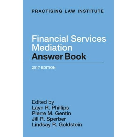 Financial Services Mediation Answer Book Walmart Com
