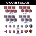 thumbnail image 2 of Set de dados ZERMAL de metal para contadores MTG, 38 piezas, 2 of 6
