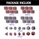 thumbnail image 2 of Set de dados ZERMAL de metal para contadores MTG, 38 piezas, 2 of 6