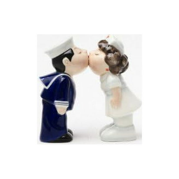 Magnetic Salt and Pepper Shaker - Nurse & Sailor