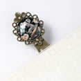 thumbnail image 5 of Koala Elegant Vintage Copper-Colored Lace Bookmarks - Stainless Steel Reading Accessories Set, 5 of 5