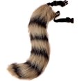 thumbnail image 3 of Faux Fur Cat Ears Headband Furry Wolf Fox Long Tail Costume Halloween Party Neck Choker Cosplay SetBlue, 3 of 5