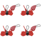 thumbnail image 1 of Accesorios para Acampar Reflectantes A Prueba Viento Ajustables Con Líneas Tensoras 4 Mm () Rojo, 1 of 5
