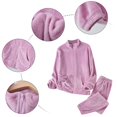 thumbnail image 7 of Sngxgn Women’s Outfits Short Sleeve Pullover and Long Pants Pajama Lounge Sets(Purple,XL), 7 of 7