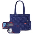 thumbnail image 4 of SKIP*HOP Forma Pack & Go Tote Diaper Bag - Navy Dot, 4 of 5