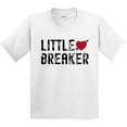 thumbnail image 3 of Inktastic Little Heartbreaker with Arrow Youth T-Shirt, 3 of 5