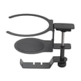 thumbnail image 5 of Headphone Stand Cup Holder Universal 2 in 1 360 Degree Rotate Headset Hanger Water Cup Holder for Headphones Cups, 5 of 8