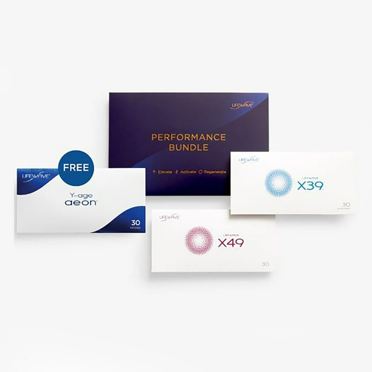 lifewave X39 X49 & Y Age Performance Kit Bundle - Bioactive