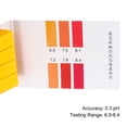 thumbnail image 4 of Tiras de prueba Uxcell pH6.9 a pH8.4 160 Papel indicador de tornasol Pruebas de ácido alcalino, 2 paquetes, 4 of 6