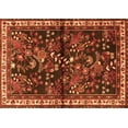 thumbnail image 1 of Ahgly Company Indoor Rectangle Persian Orange Traditional Area Rugs, 5' x 7', 1 of 1