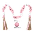 thumbnail image 3 of Ornaments Clearance! Valentine's Day Pendant Bead String Wooden Beads and Love Tassels Colorful Decorations European and American Family Holiday Decorations Valentines Day Decorations 1X Pendant, 3 of 9