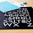 thumbnail image 2 of Recollections Silver Glitter Block Alphabet Stickers, 12 Packs: 86 ct. (1,032 total), 2 of 5