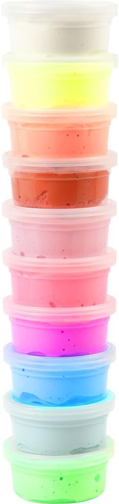 Silk Clay Basic ll , Assorted Colours , 10 x 40 g 1 Multicolor