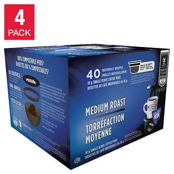 Goodhost Café Torréfaction Moyenne, 160 Dosettes