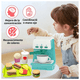 thumbnail image 3 of "Cafetera Máquina De Café Juguete Cocina Niños Lab.G Azul ", 3 of 5