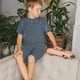 thumbnail image 3 of Balery White Dandelion Conjunto de Pijama Infantil de Manga Corta con Estampado – Ropa de Dormir de Algodón Suave-3X-Large, 3 of 4