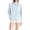 Light Blue, variant on Plus Size Jackets for Women Waterproof Hooded Breathable Hiking Windbreaker