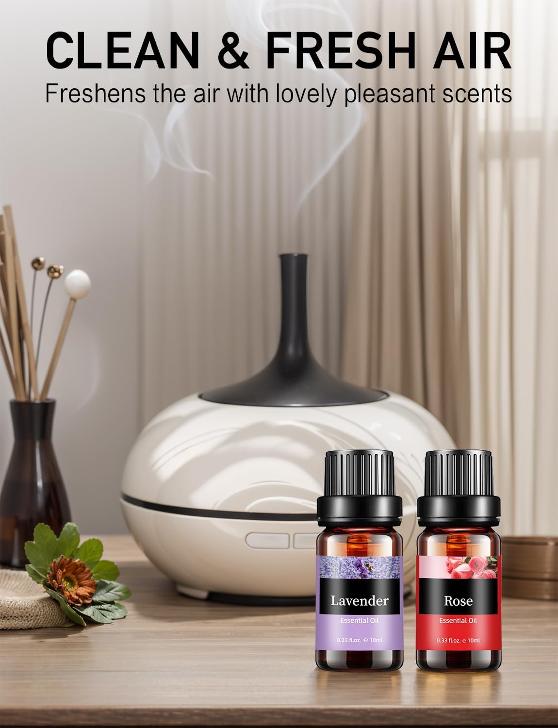 Aofmee Essential Oils Set 6-Pack Floral Variety photo 3