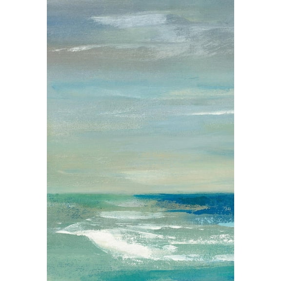 Art.com Early Morning Waves I Panel I Art Print by Silvia Vassileva, 12" x 18"