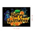 thumbnail image 3 of ABPHOTO Polyester Photo Backdrop Happy Halloween Background Cartoon Wallpaper for Fond Studio Photography 7x5ft, 3 of 4