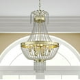thumbnail image 5 of 51856-28 Livex Lighting Valentina - 6 Light Pendant in French Country Style - 18.25 Inches wide by 32 Inches high-Winter Gold Finish    -Traditional, 5 of 10