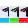 thumbnail image 2 of LED Bathroom Faucet Waterfall Single Handle 1 Hole Deck Mount Cold Hot Mixer Tap, 2 of 5