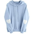 thumbnail image 1 of DPTALR Manteau Pull à Capuche Ajusté Imprimé Décontracté pour Femmes, 1 of 3