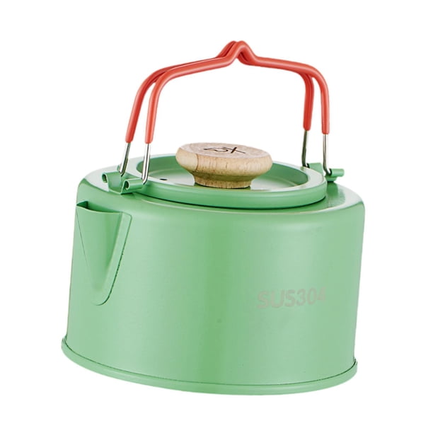 Camp Kettle 1.1 L TECLAWARE TEA TEA PERDIDO PARA SIGUIENTE Verde