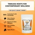 thumbnail image 3 of TURMERIC 95% CURCUMIN with GINGER & BIOPERINE Black Pepper Antioxidant 100 Caps, 3 of 7