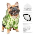 Bingfone Green Peas Dog Clothes Hoodie, Pet Winter Coat,Puppy