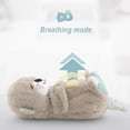 thumbnail image 5 of Cute Breathing Otter Soothing Plush Teddy Bear Sleep Doll Snuggle Buddy Gift toys with light Rhythmic Dolls for baby newborn, 5 of 5