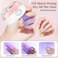 thumbnail image 4 of 4-in-1 Automatic Nail Trimmer with LED Light and Nail Scraps Storage, Multifunctional Electronic Nail Clippers for Adults and Seniors, USB Rechargeable, Not for Thick Nails, 4 of 7