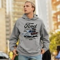 thumbnail image 4 of 1969 Ford Torino GT Cobra Sweatshirt American Muscle Car Classic Vintage Retro FoMoCo Performance Licensed Hoodie, 4 of 7