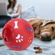 thumbnail image 4 of Bola de rompecabezas de comida Zhivalor 11 cm de diámetro rojo, 4 of 9