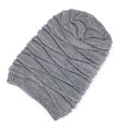 thumbnail image 5 of Viworld Winter knitted Hat Soft Solid Beanie for Men Elastic Lint Circular Cap, 5 of 6