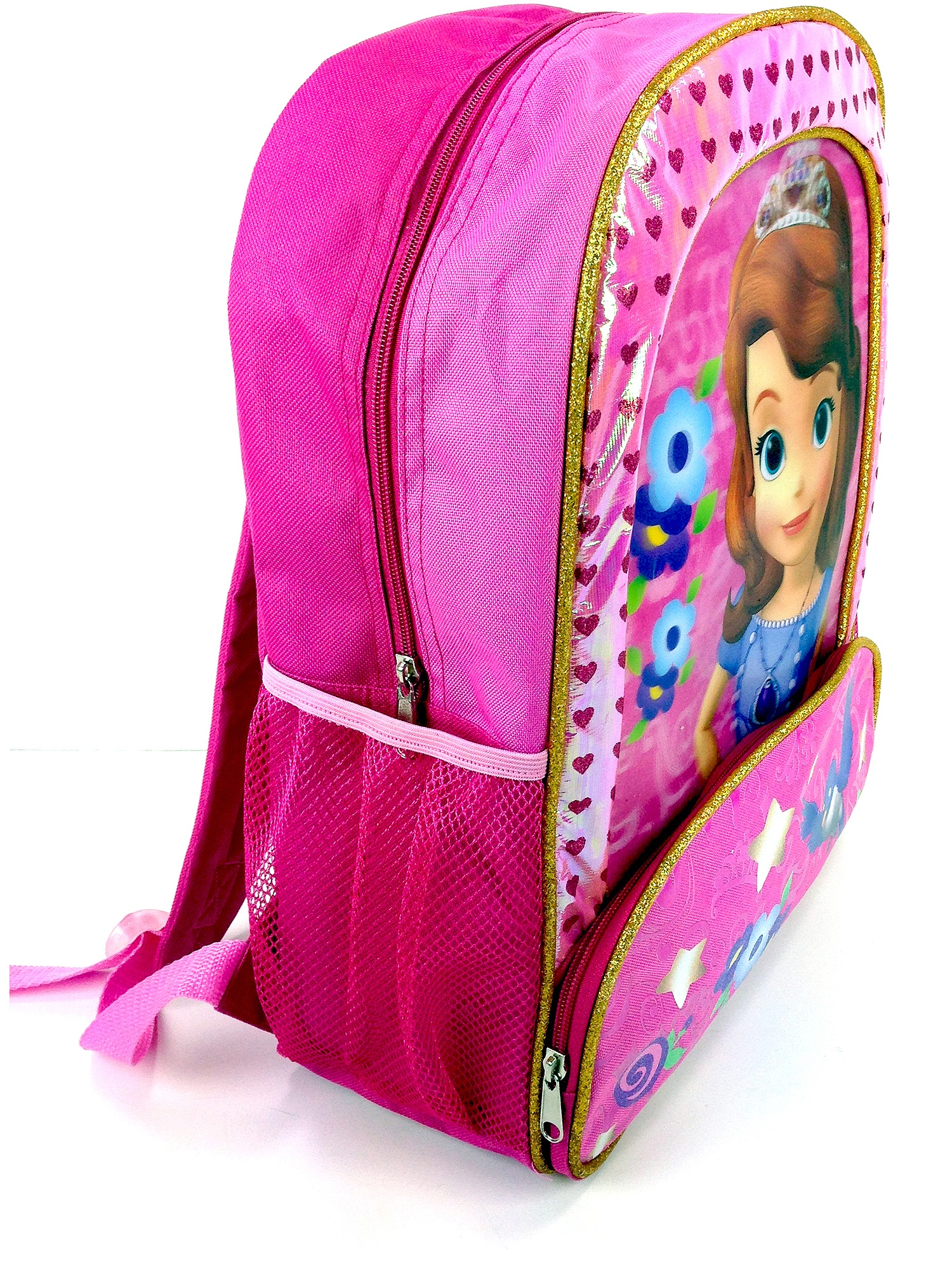 Disney Sofia The First 16" Girls' Pink Backpack - image 3 of 3