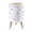 Color 1, variant on Small Trash Can with Lid Purple Bows Pink Polka Dot 1.8 Gallon Dog Proof Trash Can Round Garbage Can Waste Bin Wastebasket for Bathroom Bedroom Living Room