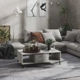 thumbnail image 1 of vidaXL Coffee Table Concrete Grey 103.5x60x35 cm Engineered Wood, 1 of 5