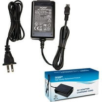HQRP Replacement AC Adapter / Charger for Sony HandyCam DCR-DVD650 / DCRDVD650 Camcorder with USA Cord & Euro Plug Adapter