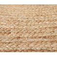thumbnail image 3 of 4x4, 5x5, 6x6,feet Natural Jute Scallop Round Rug, Floor Scalloped Edge Rug Braided Boho Eco Large Circular Handmade Area Rugs, 3 of 5
