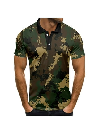 Camo Polo Shirts Clothing