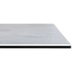 thumbnail image 3 of Mesa De Comedor Tivoli Nickel Grey Mobica, de metal y cerámica con estilo moderno en color blanco, 200 x 100cm, 3 of 5