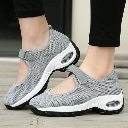 

Women Outdoor Mesh Solid Color Sports Shoes Runing Breathable Shoes Sneakers Note Please Buy One Or Two Sizes Larger