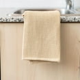 thumbnail image 4 of Fabstyles Broadway Waffle Cotton Kitchen Towels, Soft Quick-Drying, and Absorbent Waffle Design Multi-Purpose Wash Cloths Dish Scrubber, 28" X 18", 4 of 5