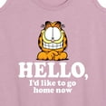 thumbnail image 3 of Garfield - Hello Go Home Now - Women's Racerback Tank Top, 3 of 5