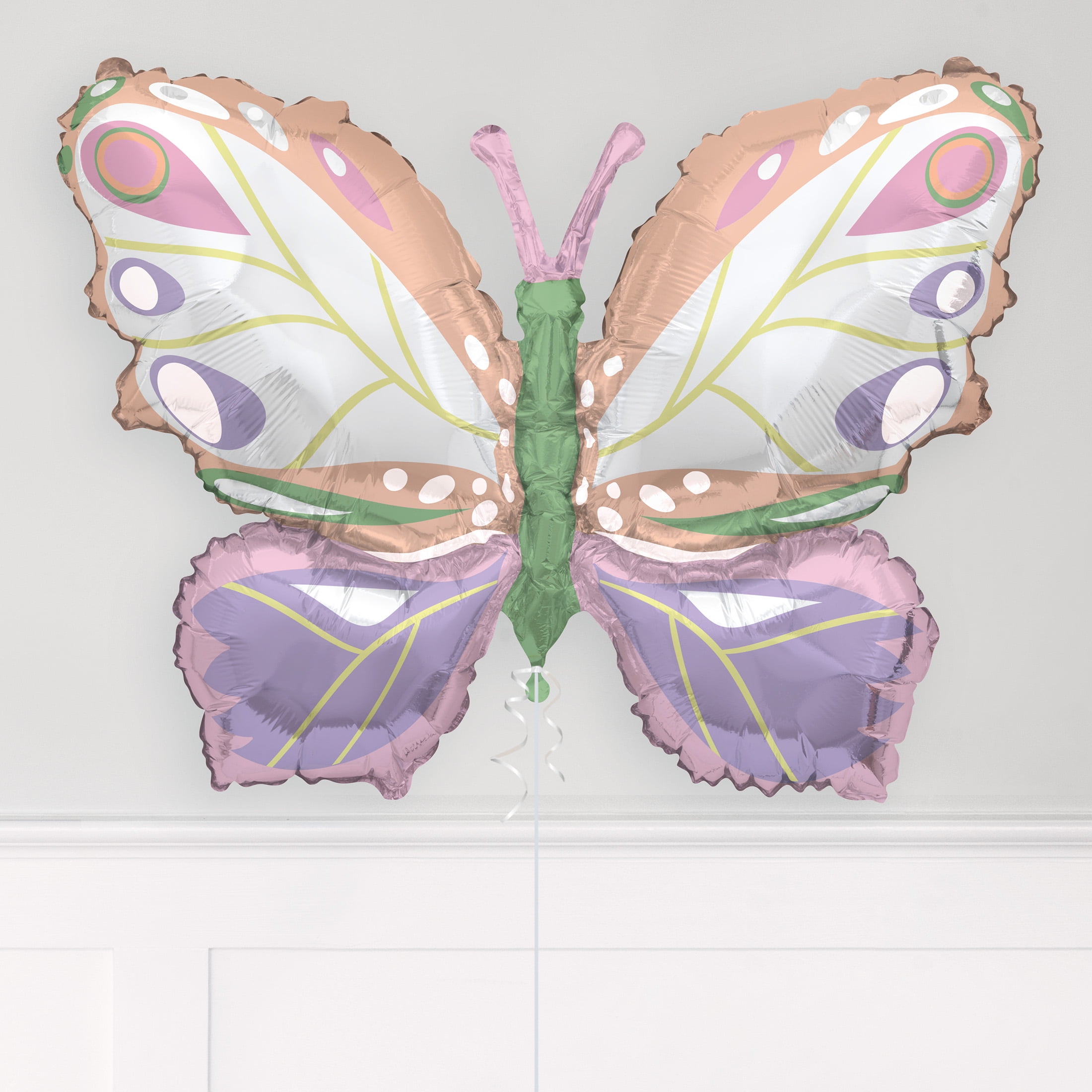 Multicolor Butterfly Balloon Arch Kit, 124 Pieces, by Way To Celebrate