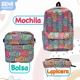 thumbnail image 3 of Kit Mochila Escolar RM REGALOMEX 3pzs Mediano Purpura, 3 of 6