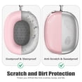 thumbnail image 3 of Kit de accesorios para AirPods Max Case Cover Galafoki Clear Pink, 3 of 6